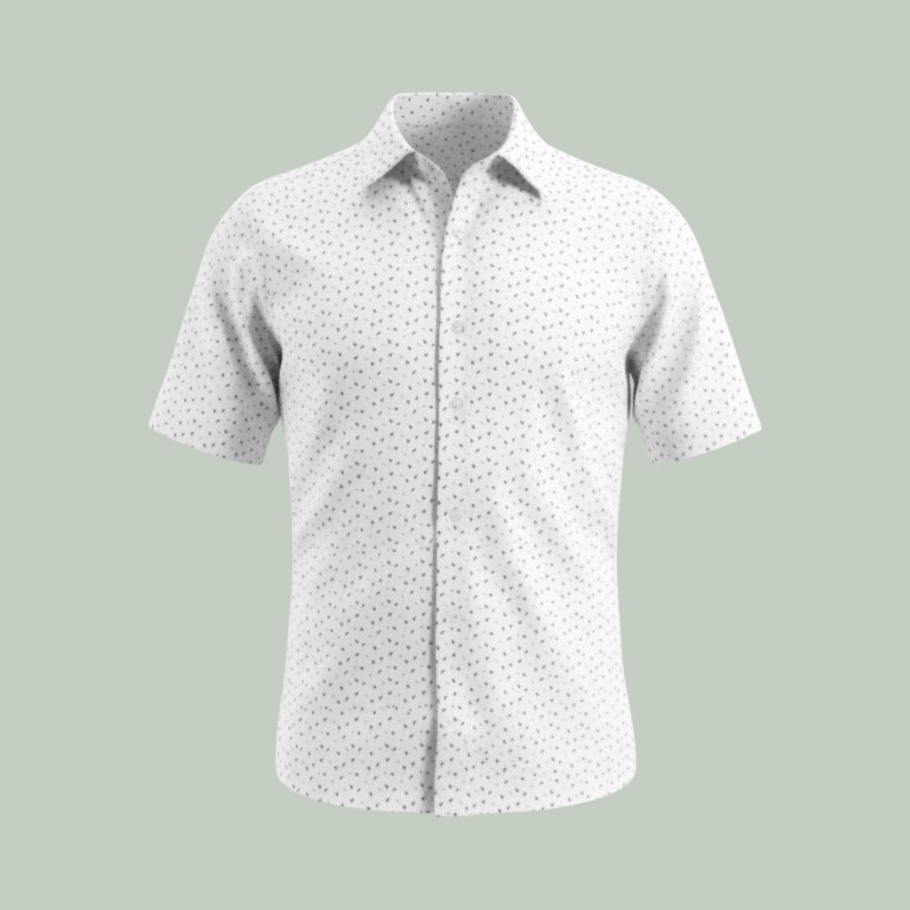 Bonobos Mens Tailored Fit Long Flamingo Print Short Sleeve Button Down Shirt M
